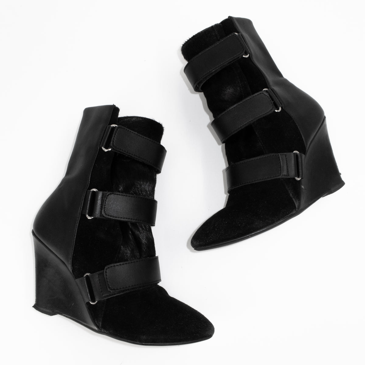 + Isabel Marant Scarlet Pony Wedges FW 2013 +