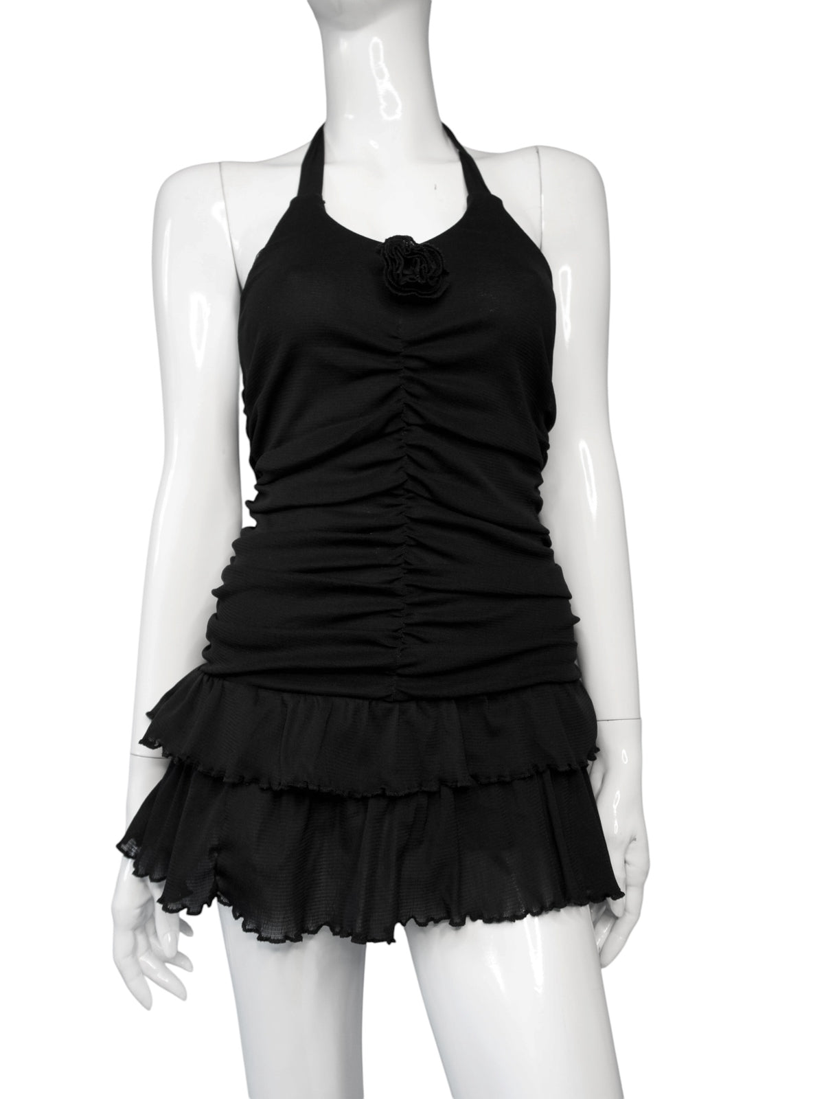 + Mini mesh ballerina dress +