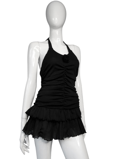 + Mini mesh ballerina dress +