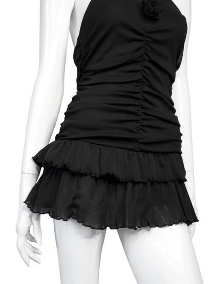 + Mini mesh ballerina dress +