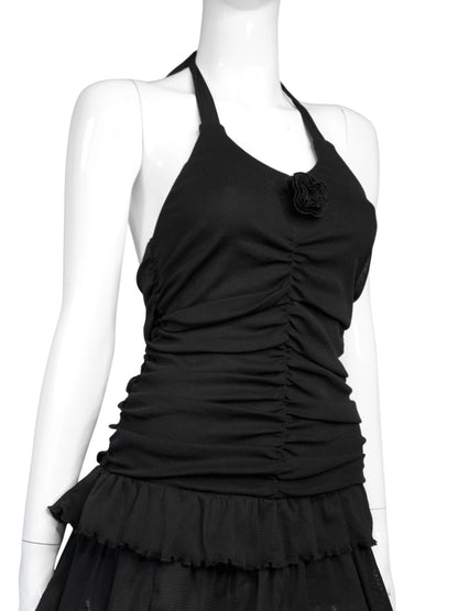 + Mini mesh ballerina dress +