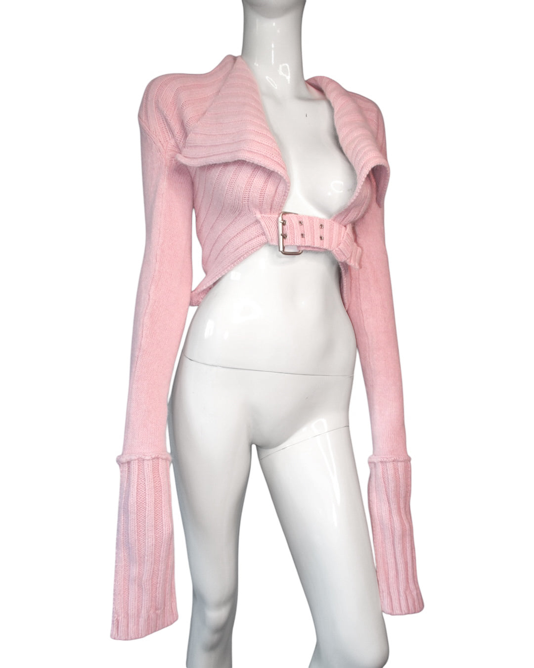 + Long sleeved baby pink bolero +