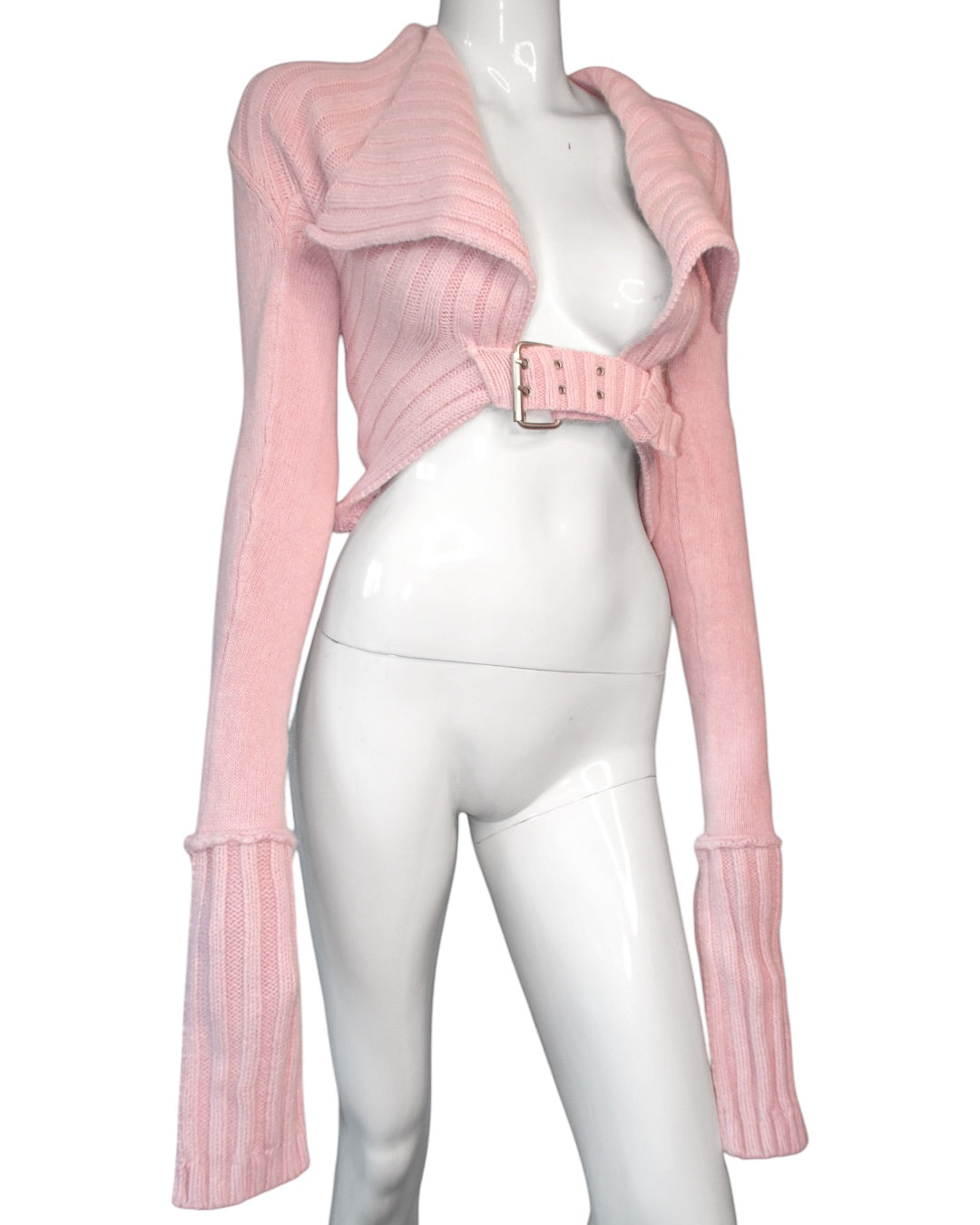 + Long sleeved baby pink bolero +