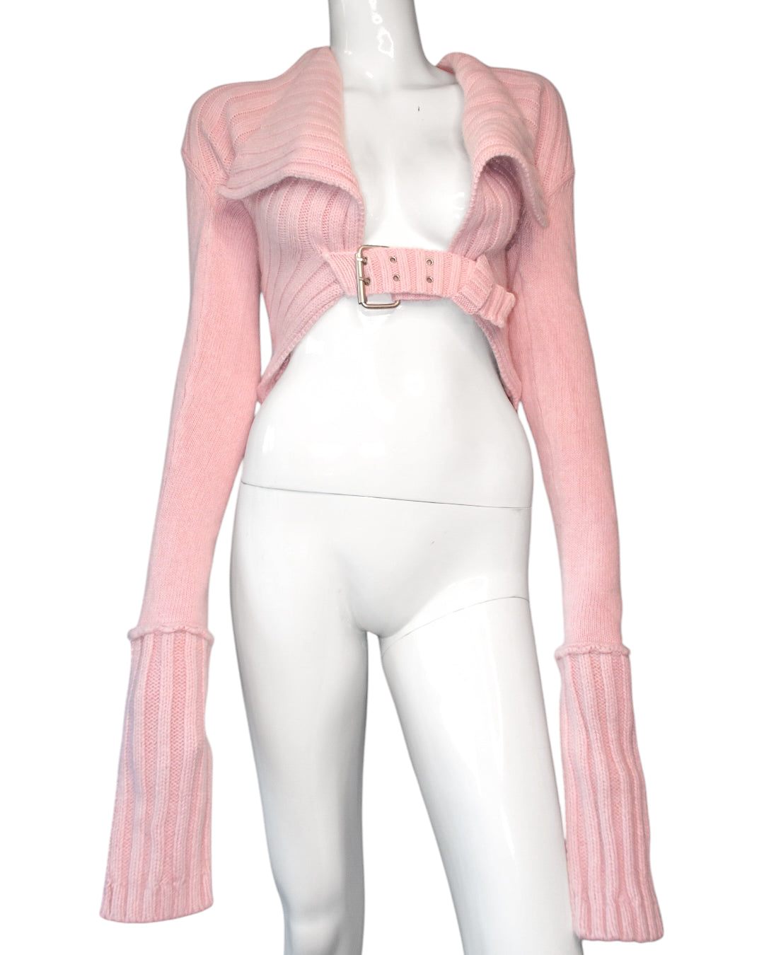+ Long sleeved baby pink bolero +