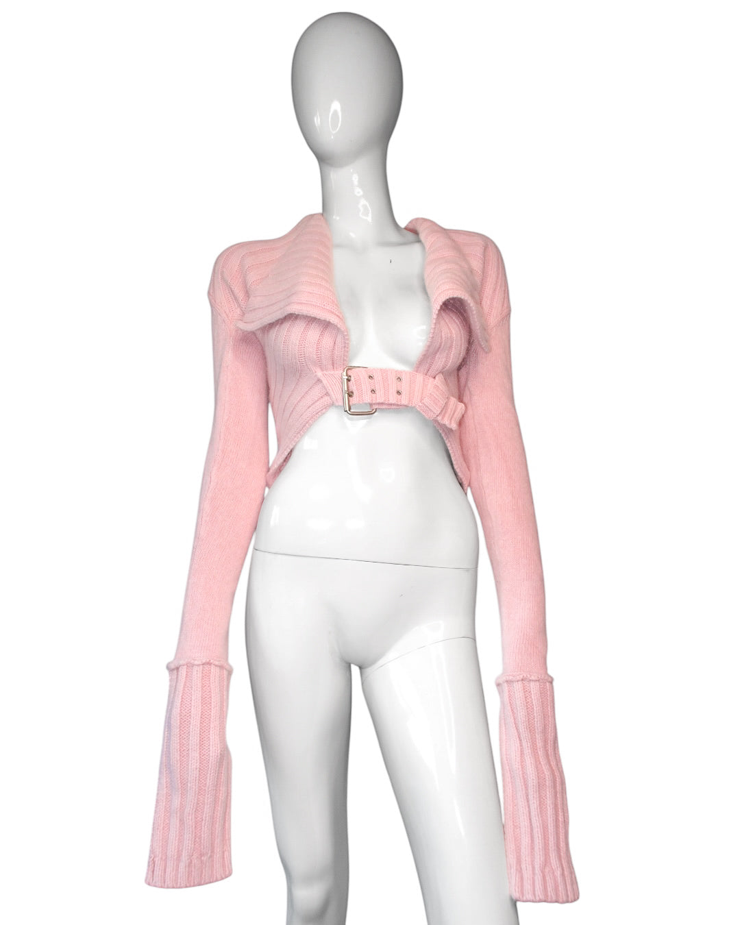 + Long sleeved baby pink bolero +