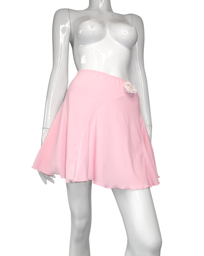 + Mini pink rose skirt +