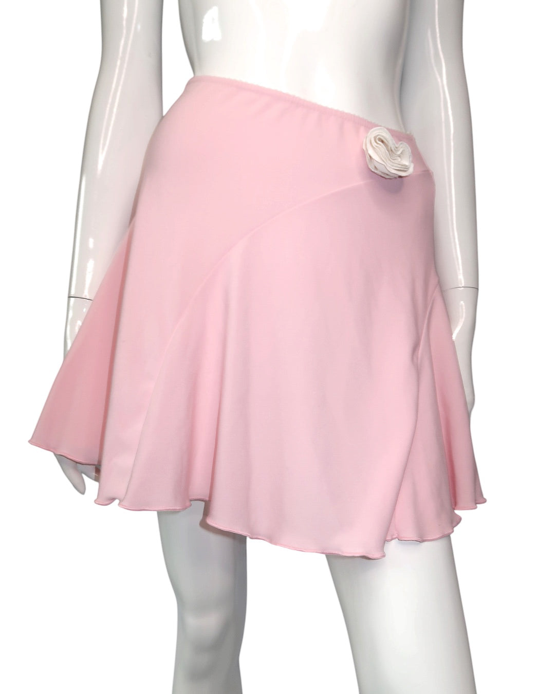 + Mini pink rose skirt +