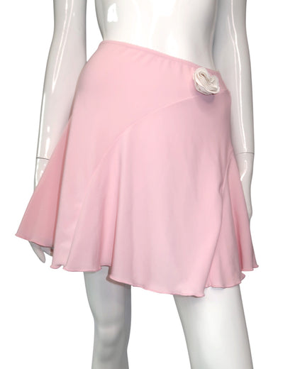 + Mini pink rose skirt +