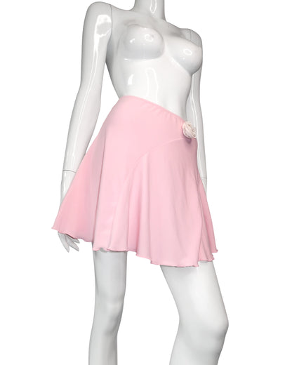 + Mini pink rose skirt +