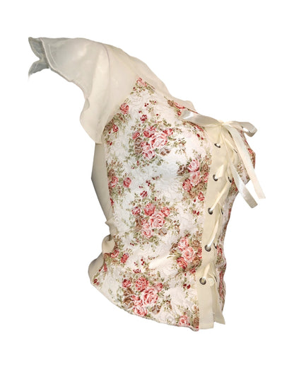 + Cream corset top +