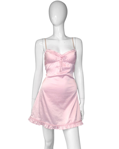 + Babydoll pink dress +
