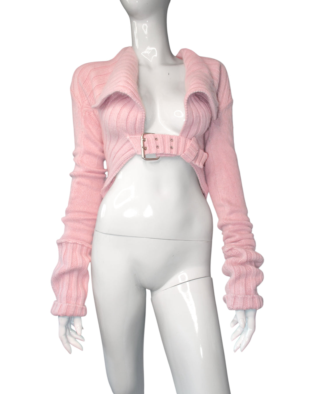 + Long sleeved baby pink bolero +
