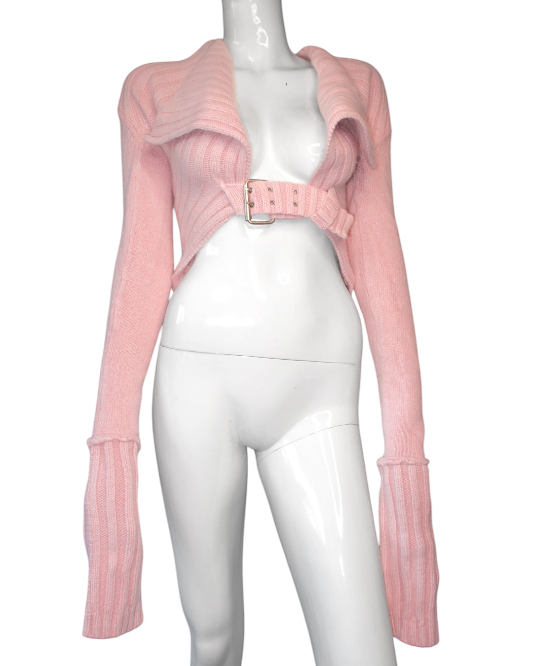 + Long sleeved baby pink bolero +